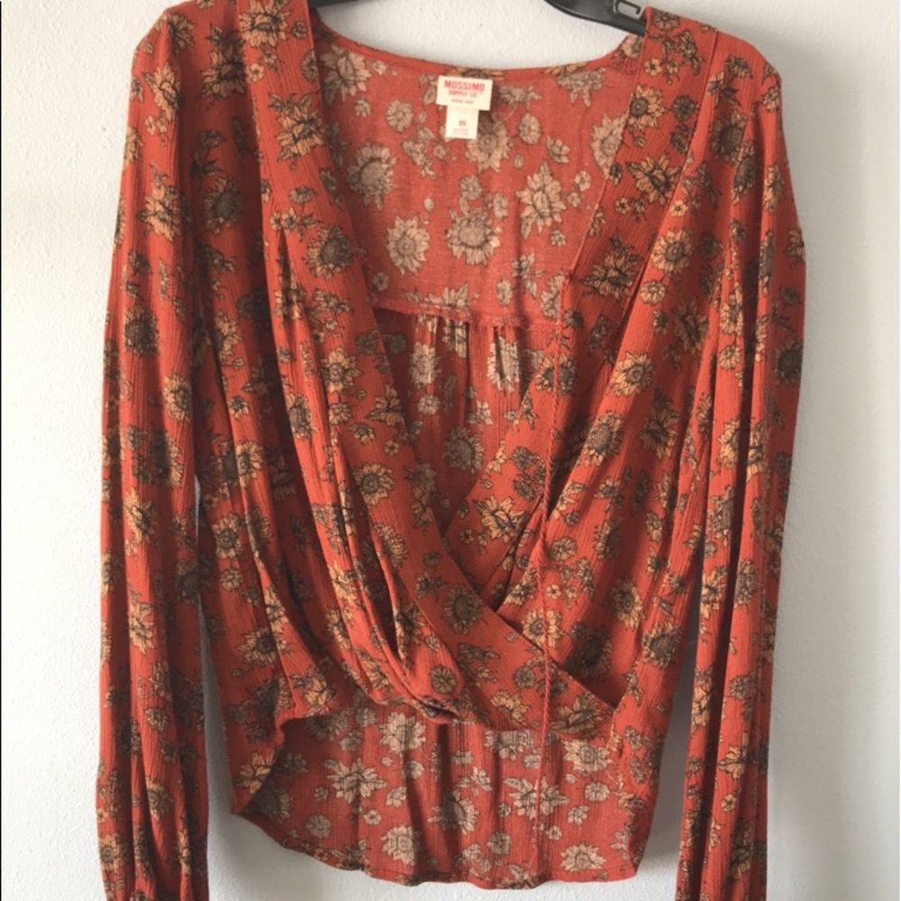 burnt orange top
